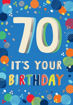 Picture of 70 ITS YOUR BIRTHDAY CARD
